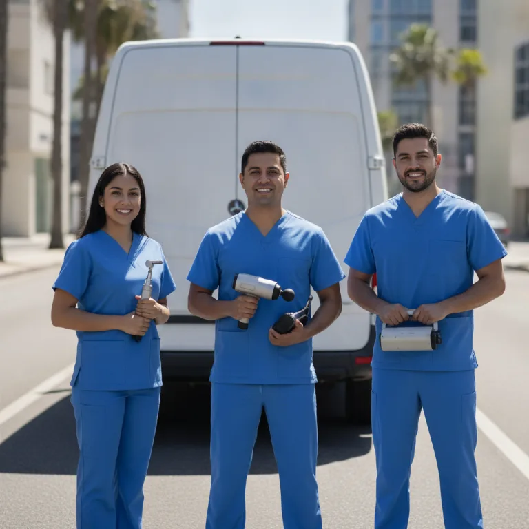 Quiroprático equipe em Paulista